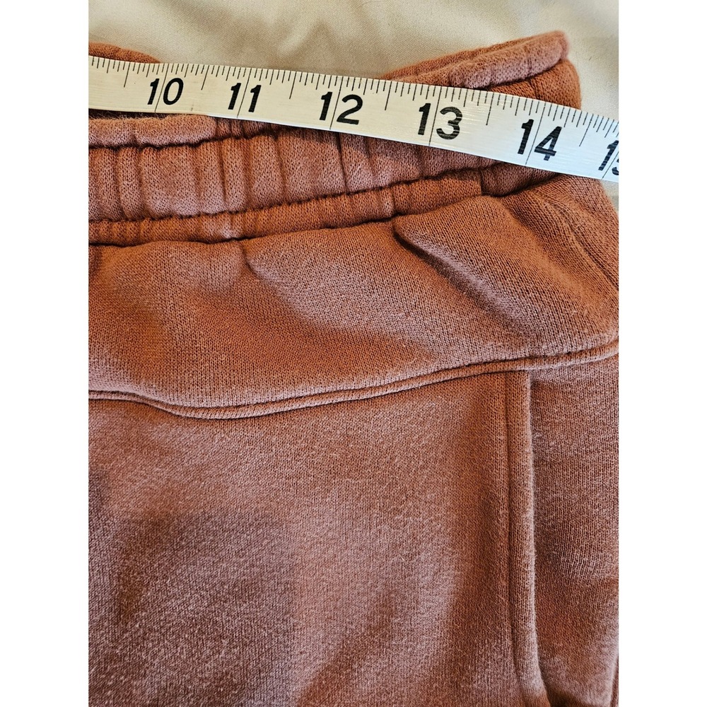 Madewell MWL Superterry Sweatpants Terracotta Orange Organic Cotton Joggers M - Picture 5 of 7